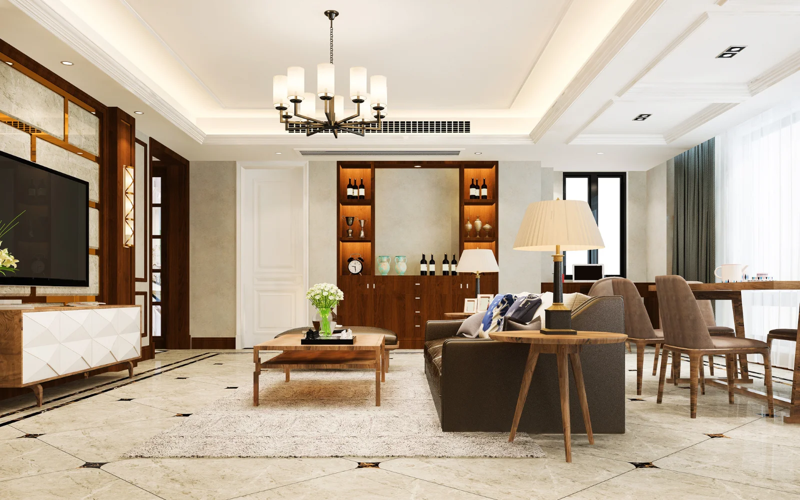 4 BHK Signature Residence interior, Majestique Elements
